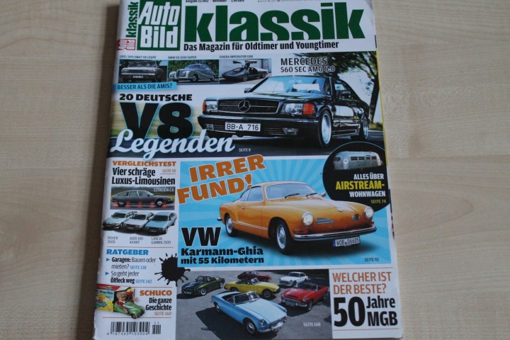 Deckblatt Auto Bild Klassik (11/2012)